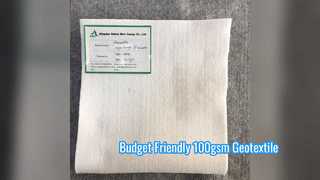 100gsm ژئوتکستایل مقرون به صرفه راه حل منظر شهری