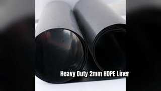لاینر ژئوممبران 2 میلی متری HDPE برای پروژه های صنعتی و کشاورزی