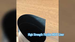 مقاومت ژئوممبران HDPE 30 مگا پاسکال برای زمین ناهموار