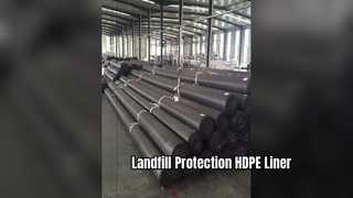 لاینر ژئوممبران HDPE ضد آب دفن زباله
