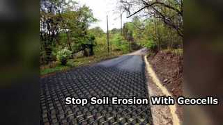 HDPE Geocell Gravel Grid برای ساخت و ساز جاده