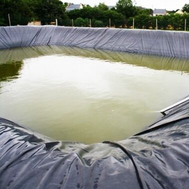 پوشش ژئوممبران HDPE دوامدار پوشش استخر مزرعه کشاورزی برای پرورش آکوآکلچر ایمن