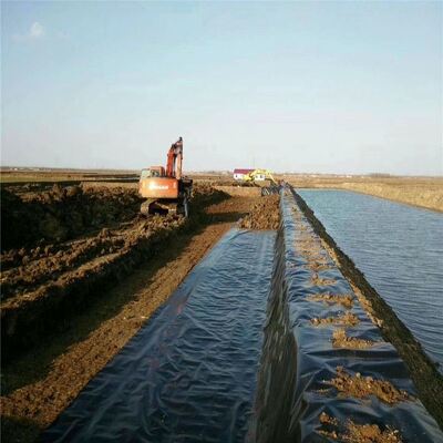 پوشش حوضچه های ژئوممبران HDPE ضد آب برای کشت ماهی و کباب