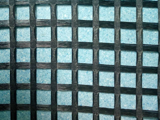سیمان روسازی زمین تثبیت کننده مش فایبرگلاس ژئوگرید مقاوم در برابر قلیایی