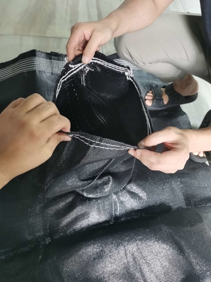 اندازه باز 0.2-0.8mm فیلتر کیسه های تخلیه آب ژئوتکستیل لوله های فیلتر در محیط های صنعتی