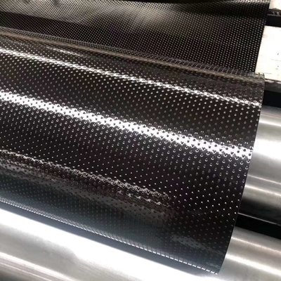 طول کششی صاف 1mm Hdpe در زمان شکستن ≥700٪ محتوای سیاه کربن 2.0-3.0% برای نگهداری زباله