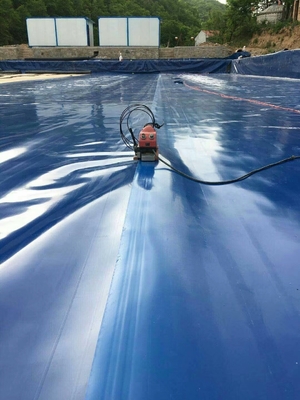 لاینر ژئوممبران HDPE استخر 1.5 میلی متری آبی دفن زباله