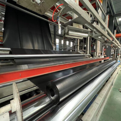 0.5mm HDPE Geomembrane Liner صاف کشش بالا ضد آب برای سد و مخزن