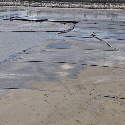 لوله های آبگیری ژئوتکستایل با نفوذپذیری بالا برای پروژه های تصفیه لجن شهری