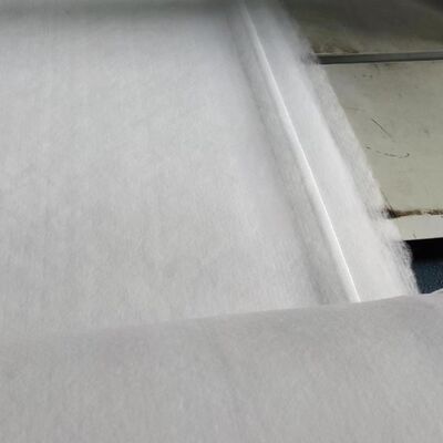 Short Fiber Needle Punched Non Woven Geotextile Fabric For Sand Filtration Pavement Reinforcement