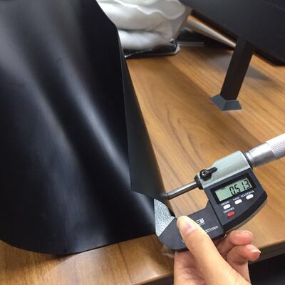 ژئوممبران HDPE ضد نشت، ضد آب، غیر قابل نفوذ، صاف و بافت‌دار برای آستر استخر، محل دفن زباله، معدن و مخزن آب