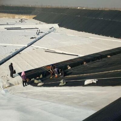 200 گرام 250 گرام ژئوتکستيل غير بافتي پلي استر با سوزن سوراخ شده براي نگهداري تخليه ديوار