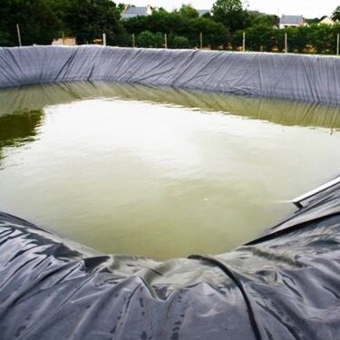 لاینر ژئوممبران HDPE ایمن برای مخازن آبیاری استخرهای کشاورزی