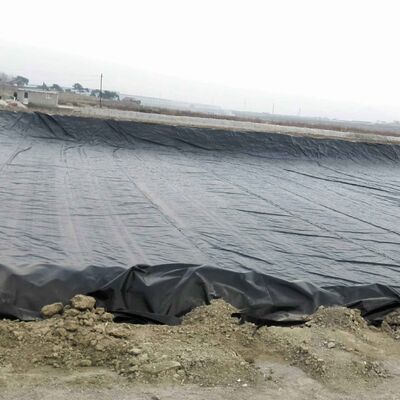 پوشش حوضچه های ژئوممبران HDPE ضد آب برای کشت ماهی و کباب