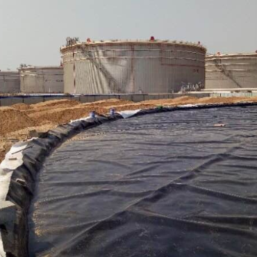 لاینر ژئوممبران HDPE برای مخازن ذخیره آب کشاورزی