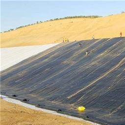 لاینر ژئوممبران مانع ضد آب HDPE برای تالاب های صنعتی شیمیایی و فاضلاب