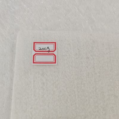 پارچه ژئوتکستایل نبافته فیبر کوتاه نفوذپذیر برای روف گاردن و زهکشی منظره