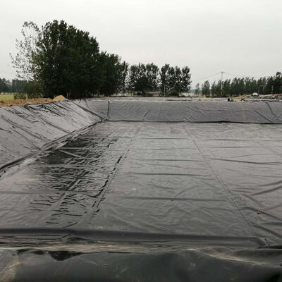 پوشش کانال های آبیاری لاینر ژئوممبران HDPE برای کانال های حفظ آب