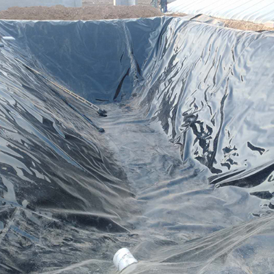 پوشش کانال های آبیاری لاینر ژئوممبران HDPE برای کانال های حفظ آب