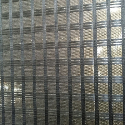 ژئوگریت فیبرگلاس پوشش داده شده با پلیمر برای کاربردهای دو محوری در رول های 50-100 متری