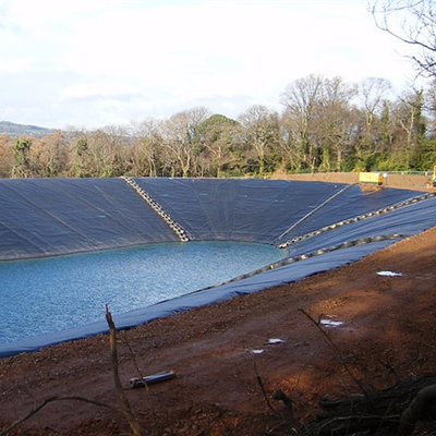 آستر ژئوممبران LDPE با روکش بافته شده RPE Pond Liner وزن سبک