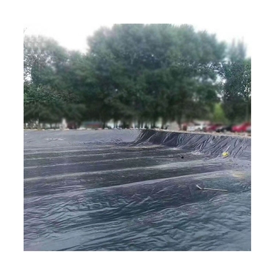 بوش ژئوممبران LDPE پرورش ماهی بافته شده مشکی پلاستیک سنگین بوش