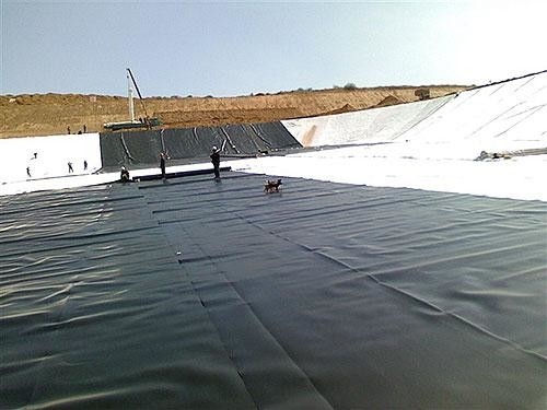 0.1-3.0mm ضخامت ژئوممبران با مقاومت فشار هیدروستاتیک ≥1.0Mpa