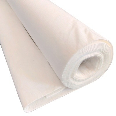پلی استر غیر بافته شده ژئوتکستایل زهکشی پارچه سفید 150GSM