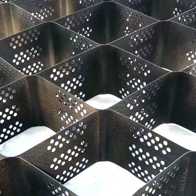 چین بزرگترین تولید کننده HDPE Geocell تثبیت کننده خاک پشتیبانی بار ژئوسل