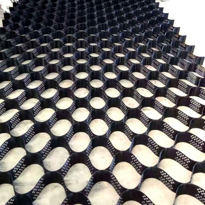 چین بزرگترین تولید کننده HDPE Geocell تثبیت کننده خاک پشتیبانی بار ژئوسل